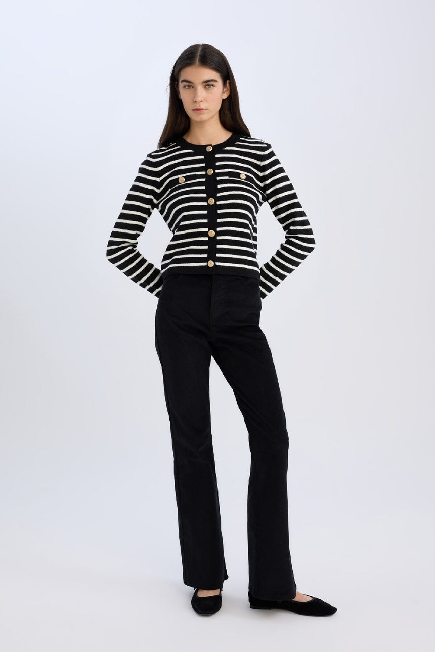 DeFacto Kadın Oversize Pantolon S0612AZ - Siyah