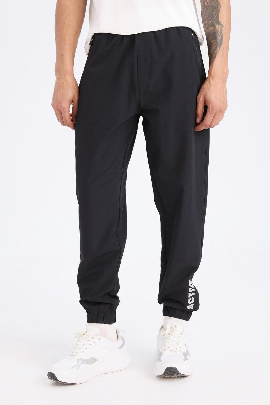 DeFacto Erkek Slim Fit Eşofman Altı C1212AX - Siyah
