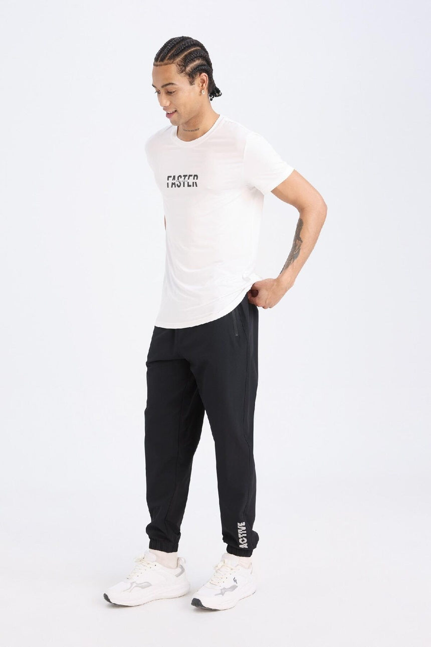 DeFacto Erkek Slim Fit Eşofman Altı C1212AX - Siyah