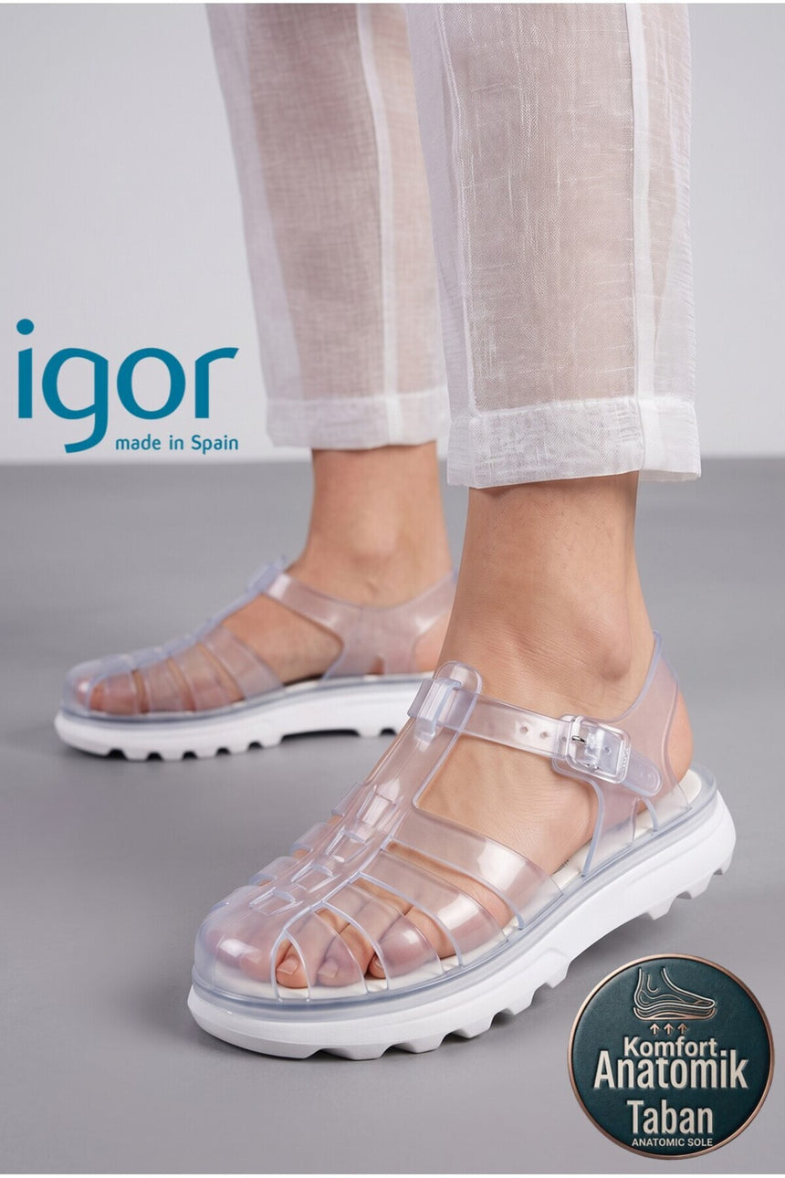 İGOR KADIN S10361 VEGA CRISTAL - Şeffaf/ Beyaz