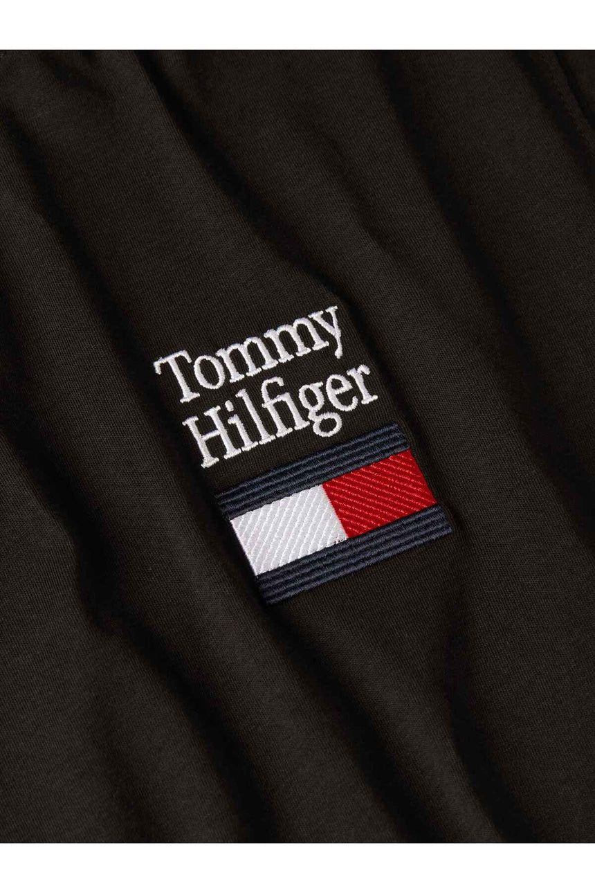 Tommy Hilfiger MW0MW42367 Erkek T-Shirt - Siyah