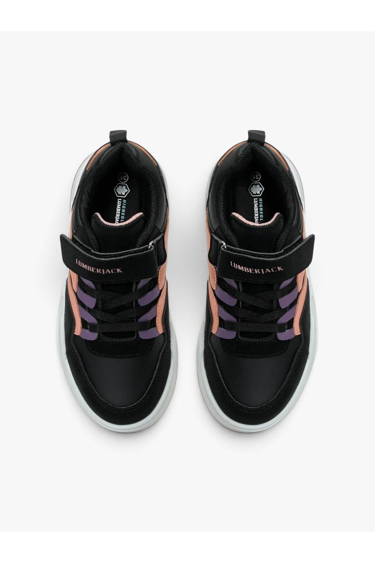 Lumberjack Kız Çocuk Strike Sneaker - Siyah