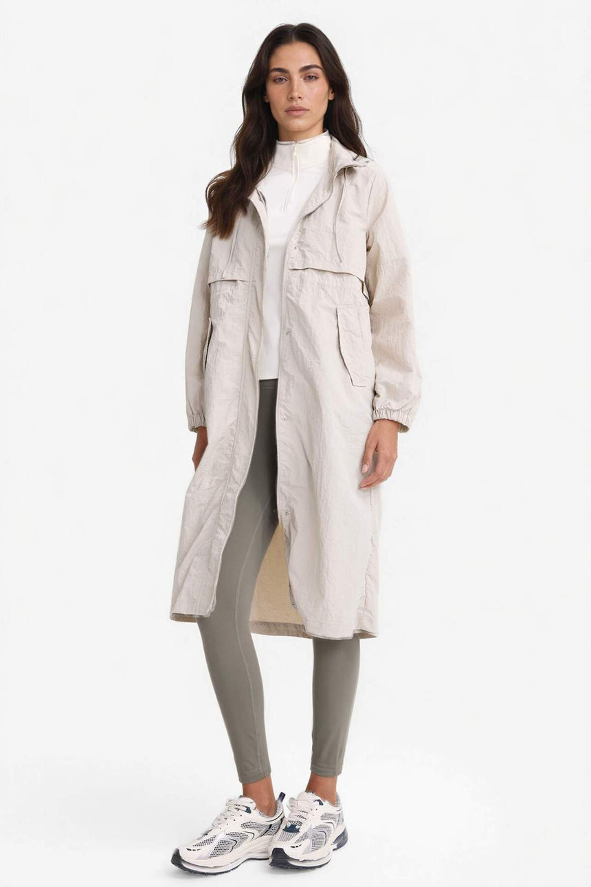Defacto Kadın Raincoat E8554AX - Kahverengi / Kum Beji