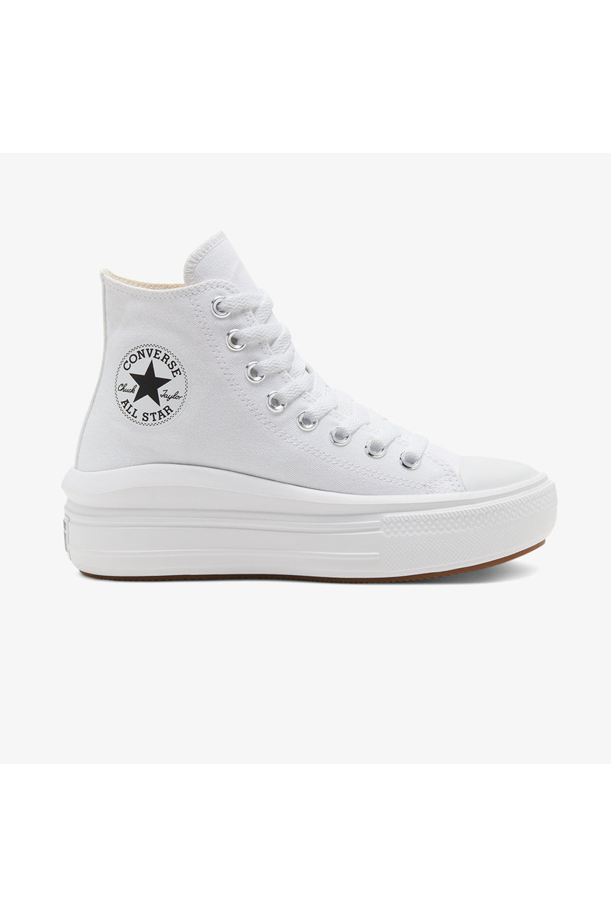 Converse Chuck Taylor All Star Move Platform 568498C.102 - Beyaz/ Krem / Siyah