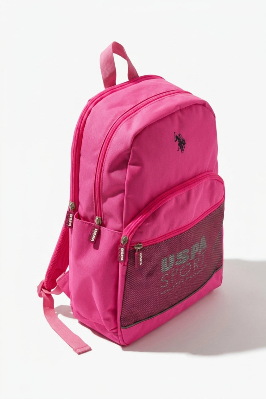 U.S. Polo Assn. Kız Çocuk Sırt Çantası 26091 - Pembe