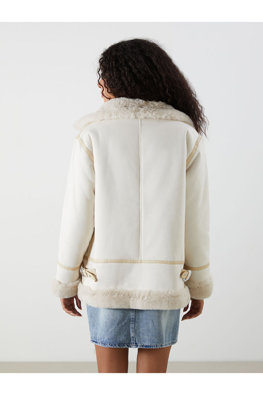 LC Waikiki Kadın Mont W56103D8 - Açık Kahverengi