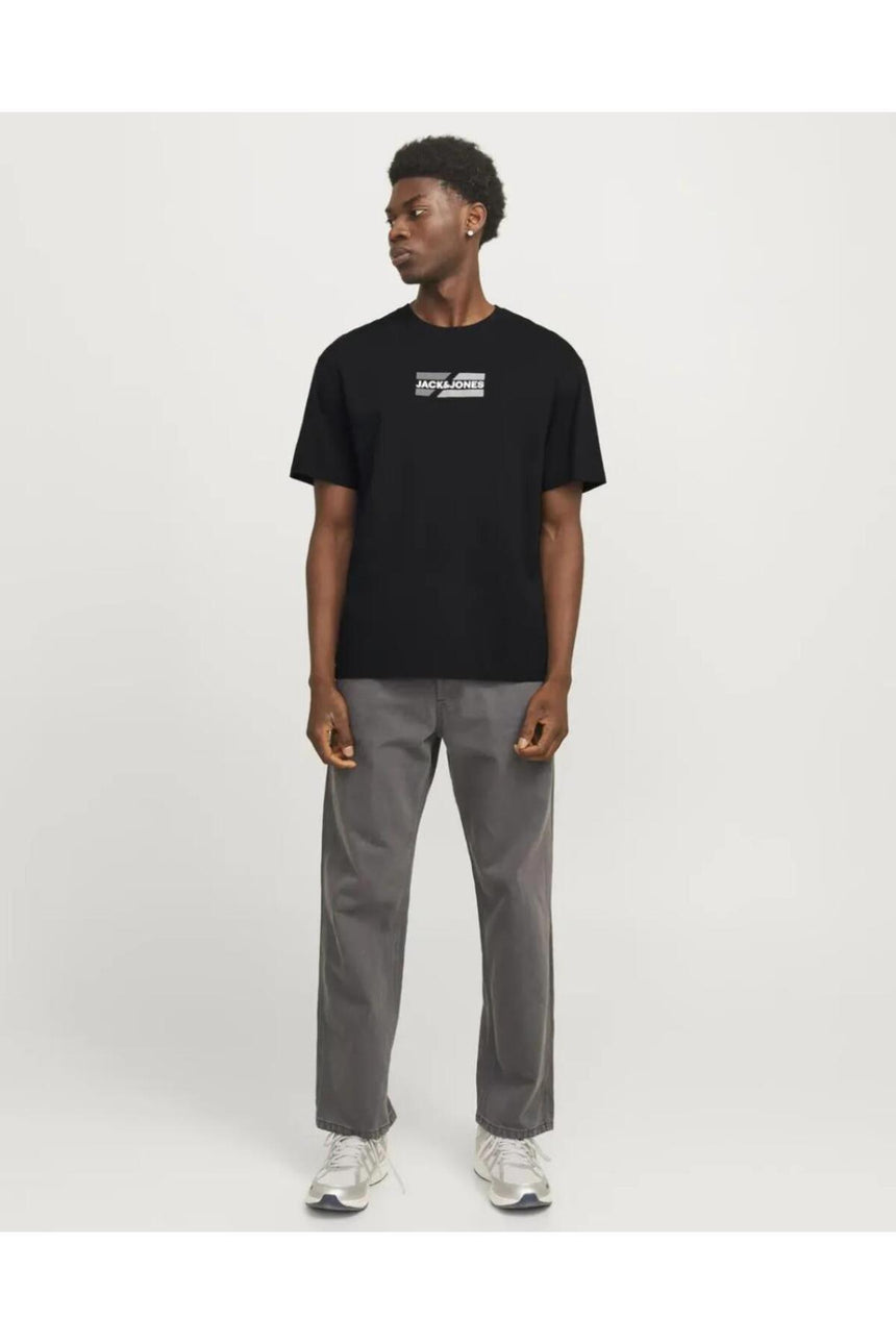 JACK&JONES T-SHIRT 12268415 - Siyah