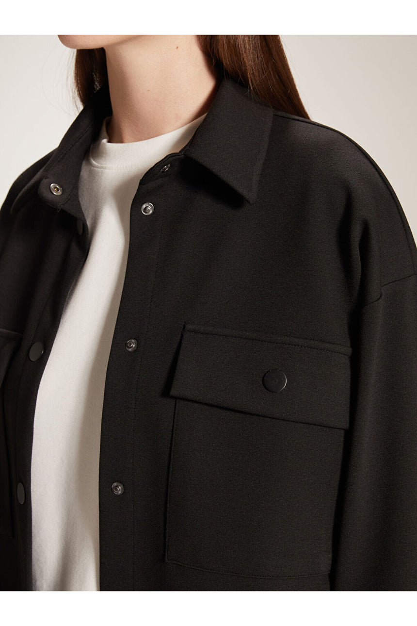 LC Waikiki Kadın Blazer Ceket W5KE50F8 - Siyah