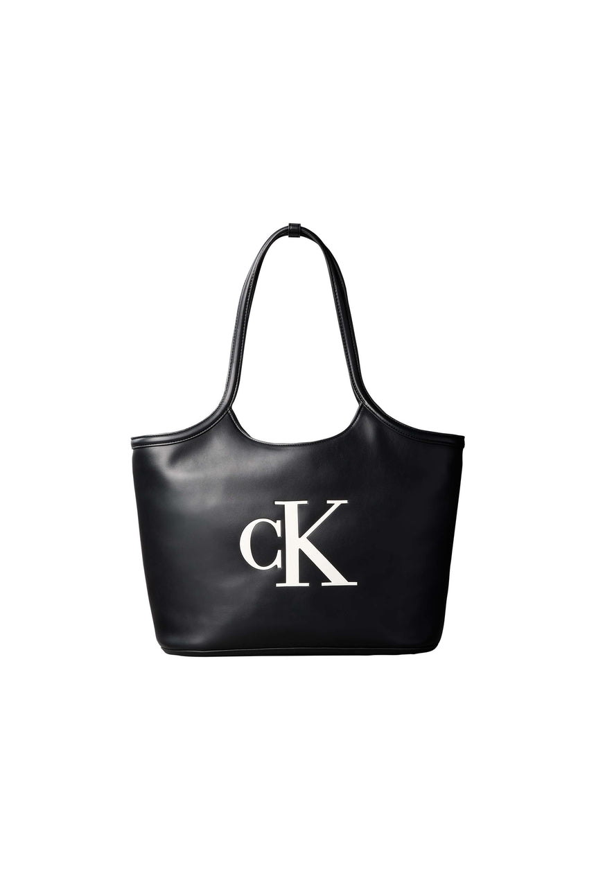 Calvin Klein Kadın BOLD CK SHOPPER LV04F3562G - Siyah