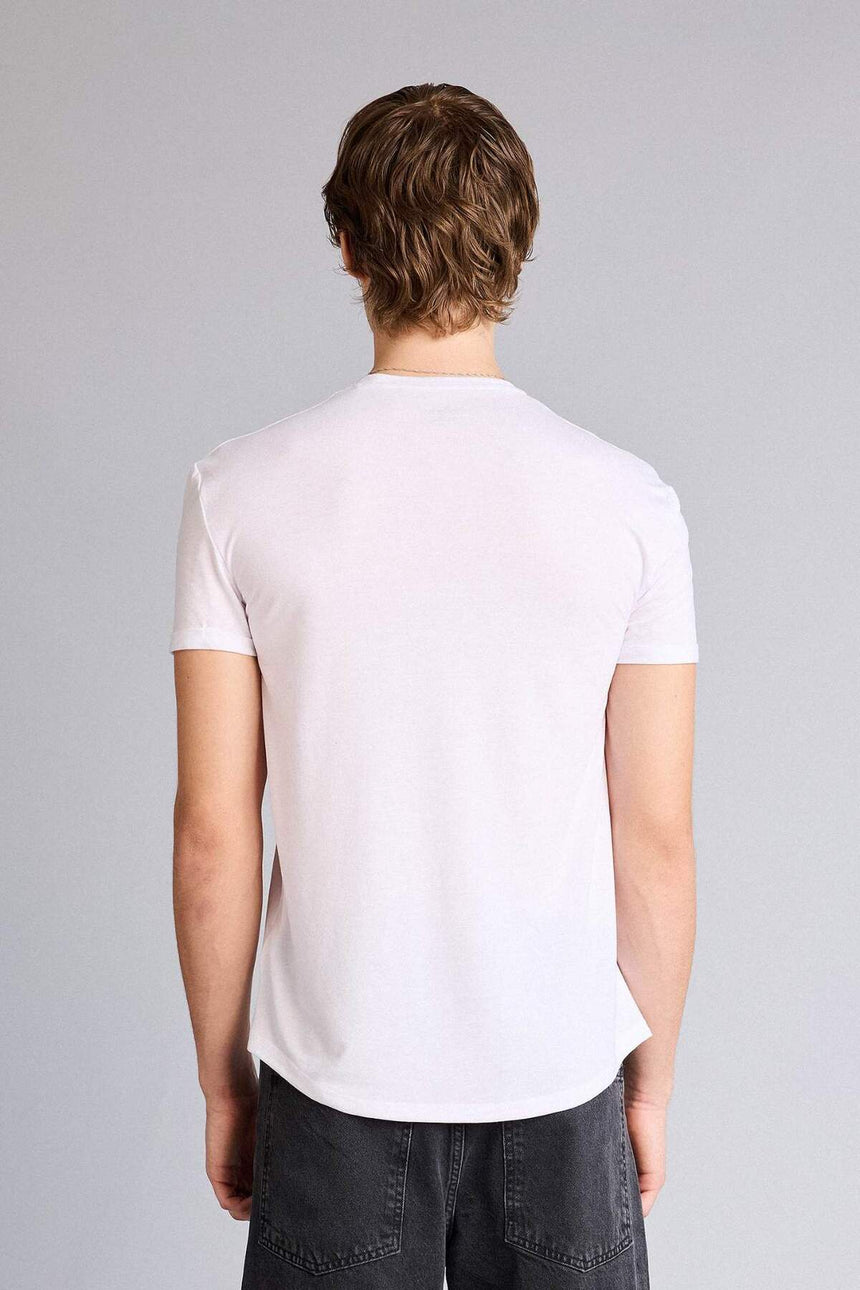 DeFacto N2104AZ Erkek T-Shirt - Beyaz