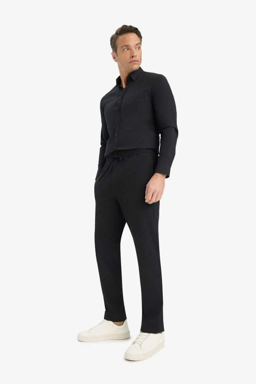 DeFacto A9943AX Erkek Pantolon - Siyah