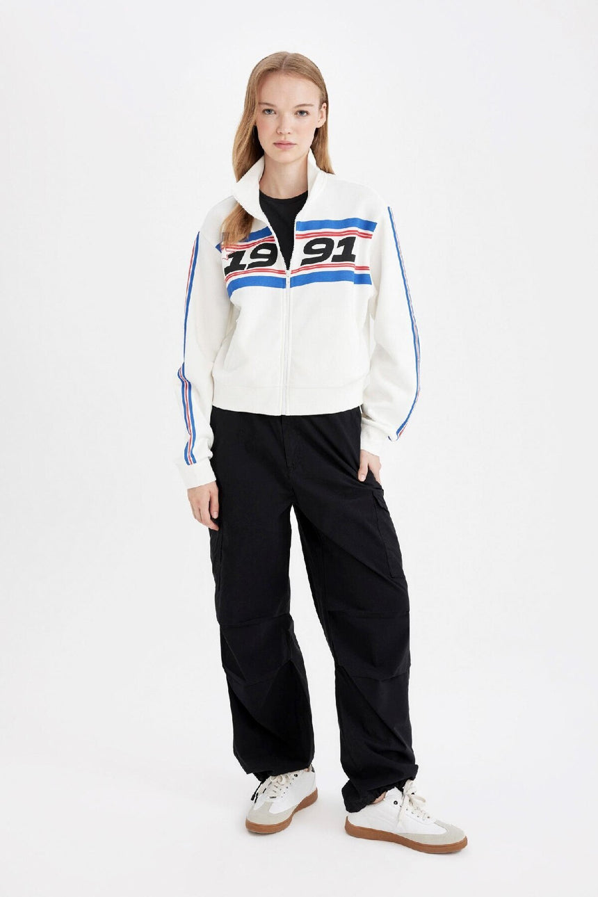 Defacto Kadın Cardigan D4763AX - Beyaz