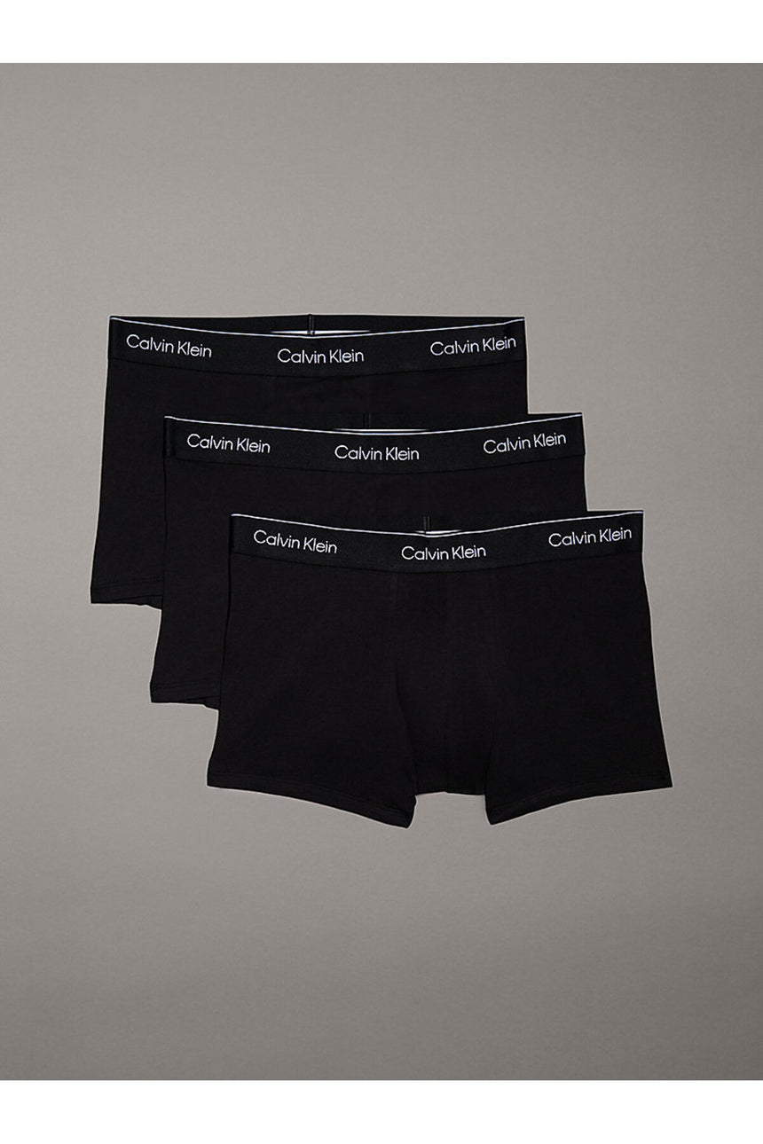 Calvin Klein Erkek RELAXED FIT TRUNK 3PK LV00NB4286 - Siyah