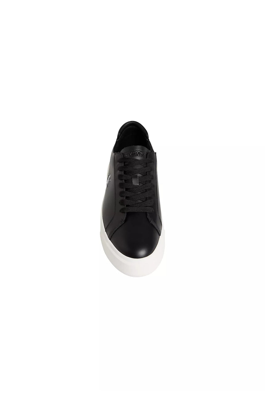 Calvin Klein Erkek BASKET CUPSOLE LACEUP LTH ML YM0YM01460 - Siyah