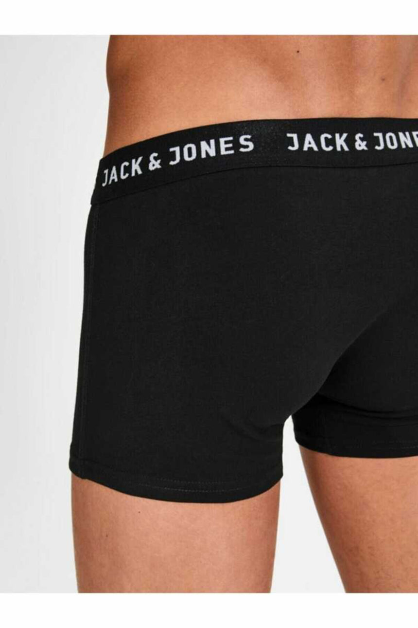 JACK&JONES JACHUEY TRUNKS 5 PACK NOOS 12142342 - Siyah