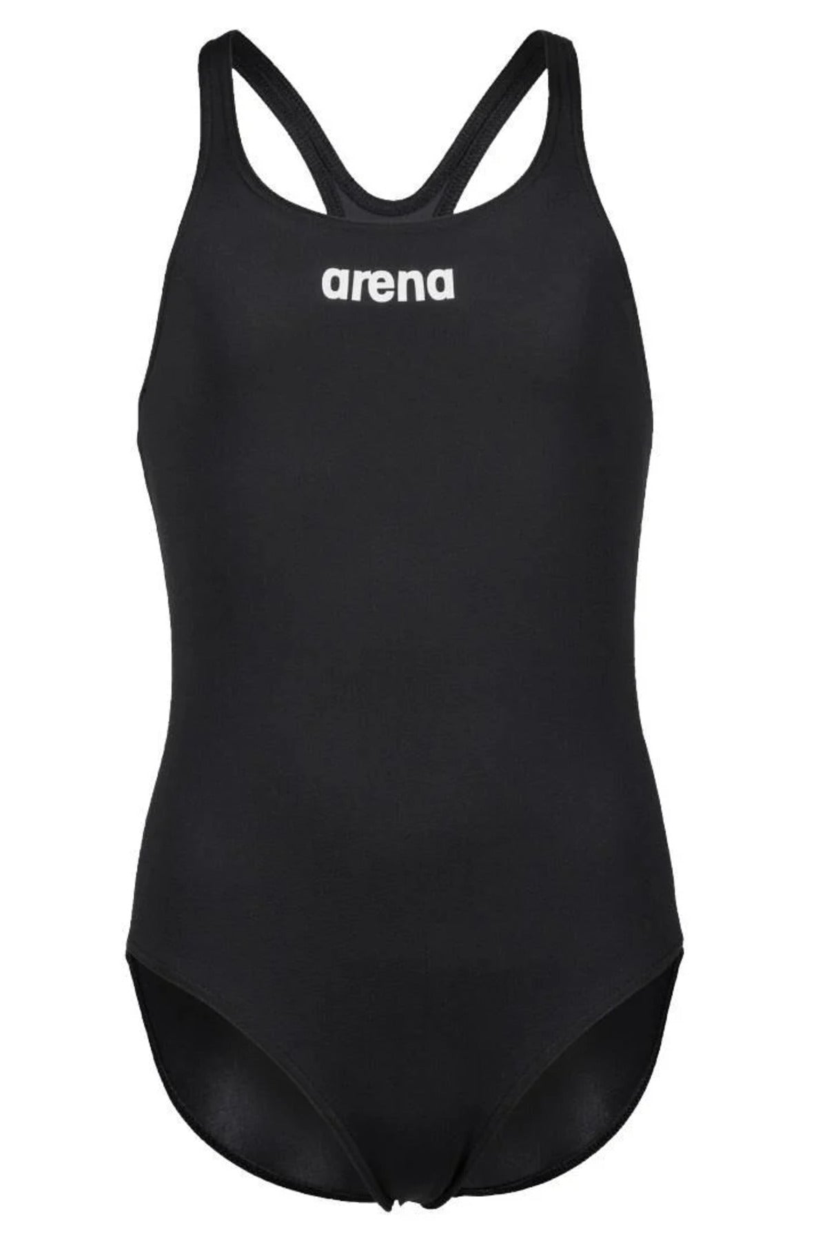 Arena Team Swim Pro Solid Kız Çocuk Yüzücü Mayosu 004762550 - Siyah