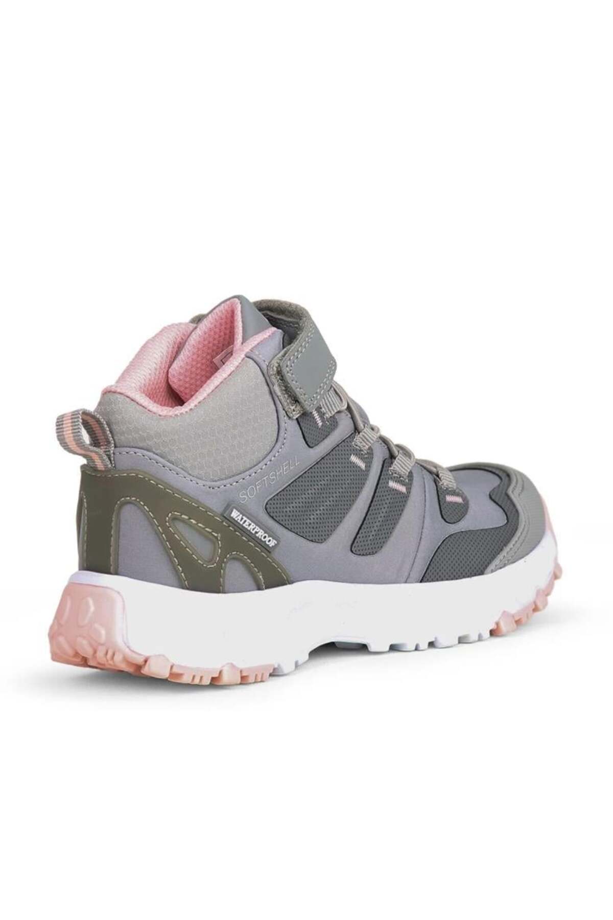 Buckhead Zyon High Çocuk Bot BUCK3005 - Pembe/Gri