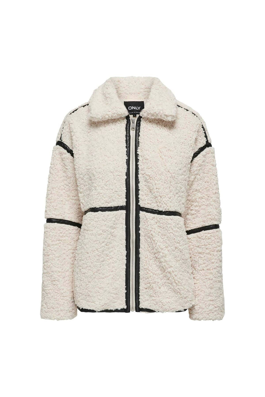 ONLY JACKET 15322440 - Açık Bej/ Kırık Beyaz