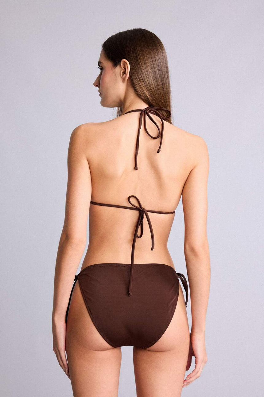 DeFacto T3670AZ Kadın Bikini Altı - Kahverengi