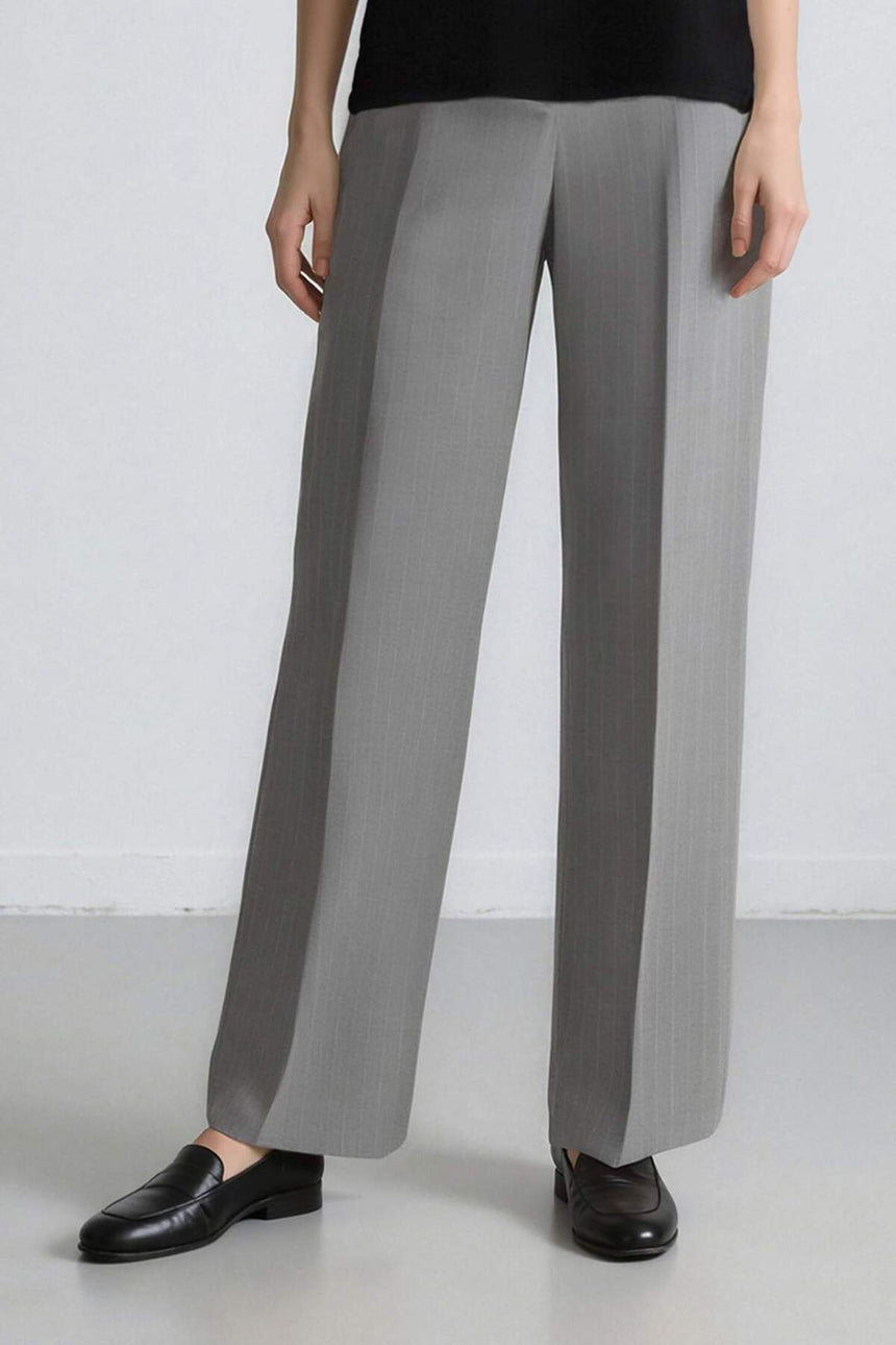 DeFacto Kadın Straight Pantolon E8470AX - Gri