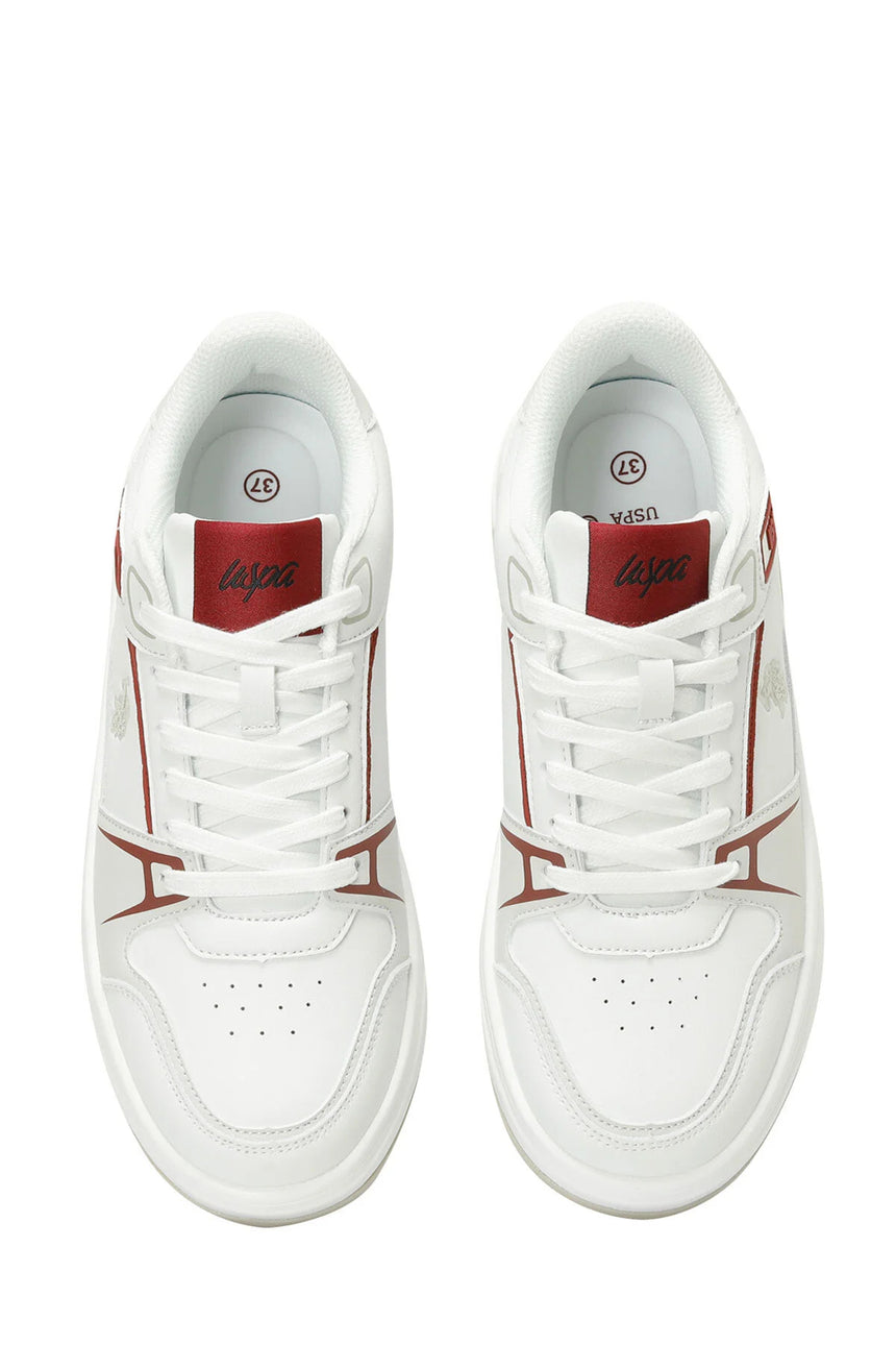 U.S. POLO ASSN. 5P KIARA 5FX - Beyaz/Kahve