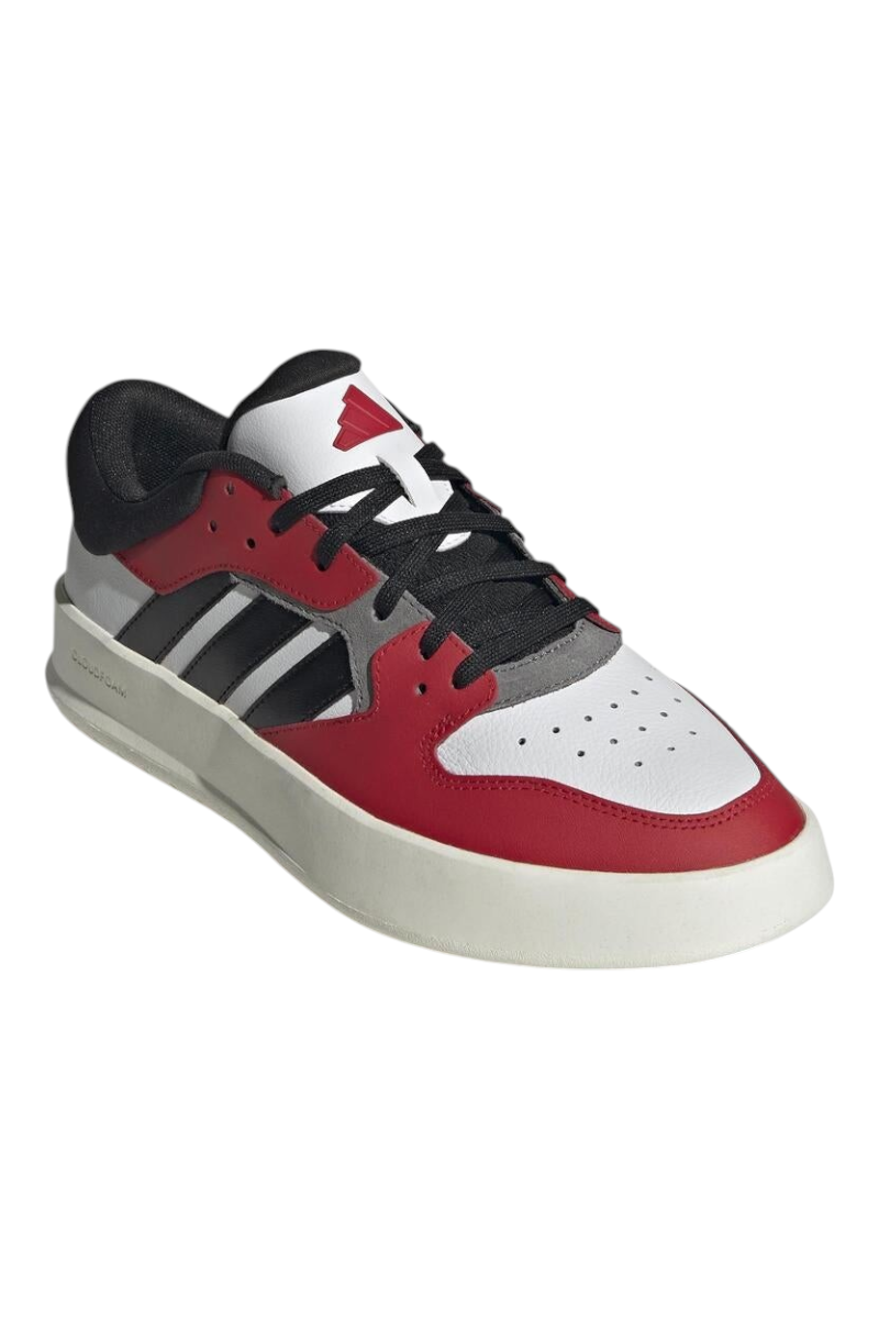 Sporline adidas Court ID1249 kırmızı beyaz suni ve inek derisi erkek tenis ayakkabısı