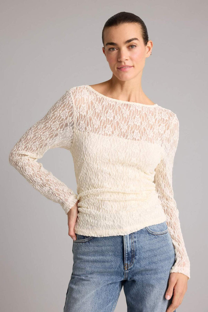Defacto Kadın Long Sleeve Blouse G1743AX - Ekru