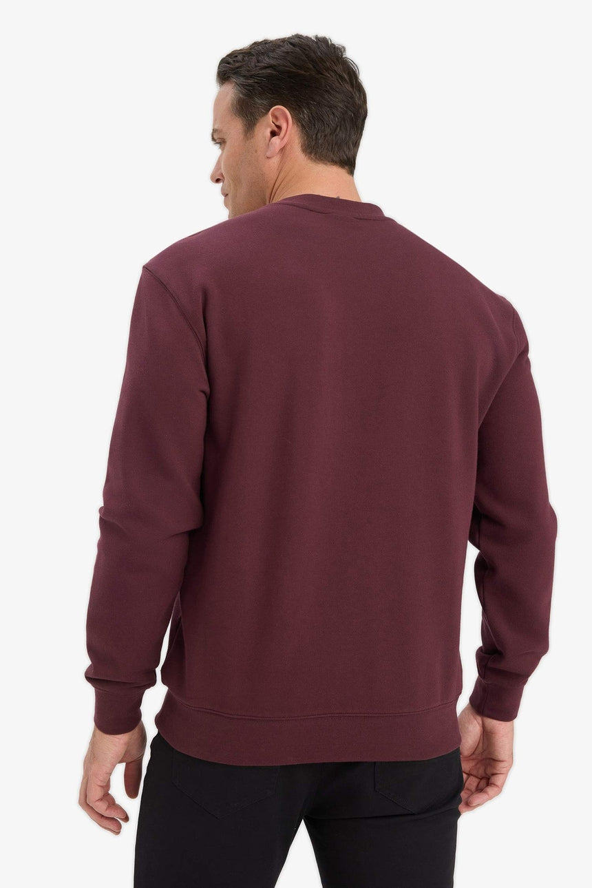 DeFacto Erkek Sweatshirt E8339AX - Bordo