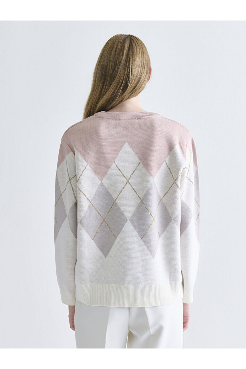 LC Waikiki Kadın Kazak W5DI06B8 - Pembe