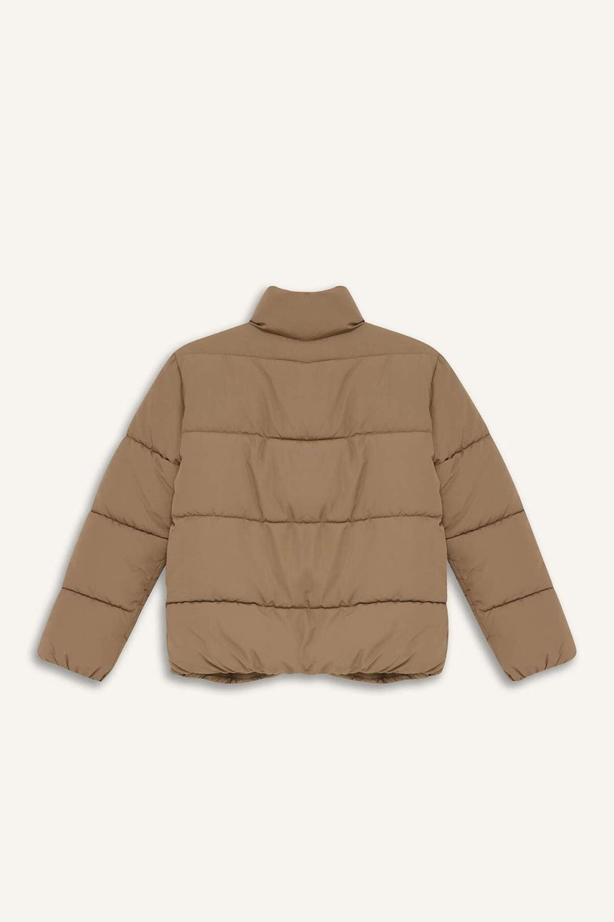 Defacto Çocuk Mont C5391A8 - Gri/ Kahverengi