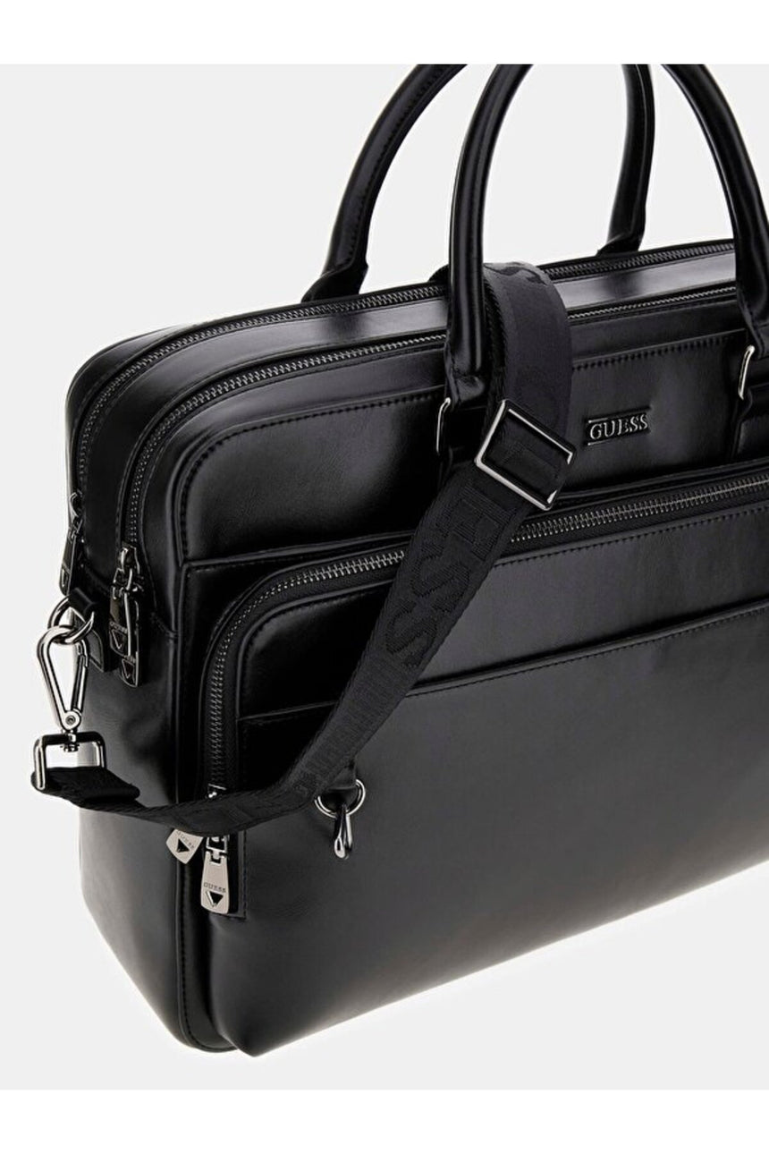GUESS ERKEK BOSTON LAPTOP BAG L HMBOCAP5338 - Mavi