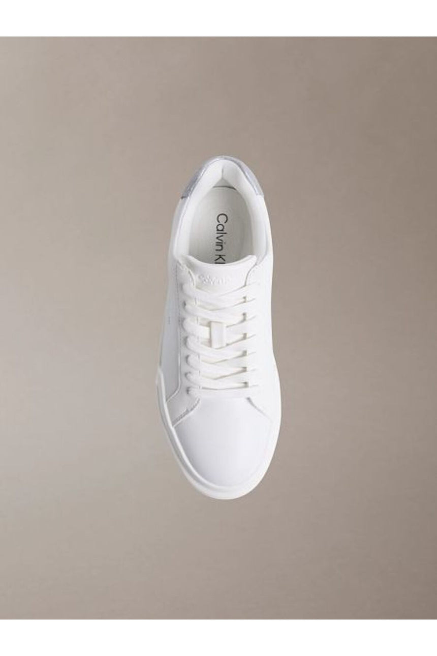 Calvin Klein Kadın CHUNKY CUPSOLE MET LTH HW0HW02988 - Beyaz