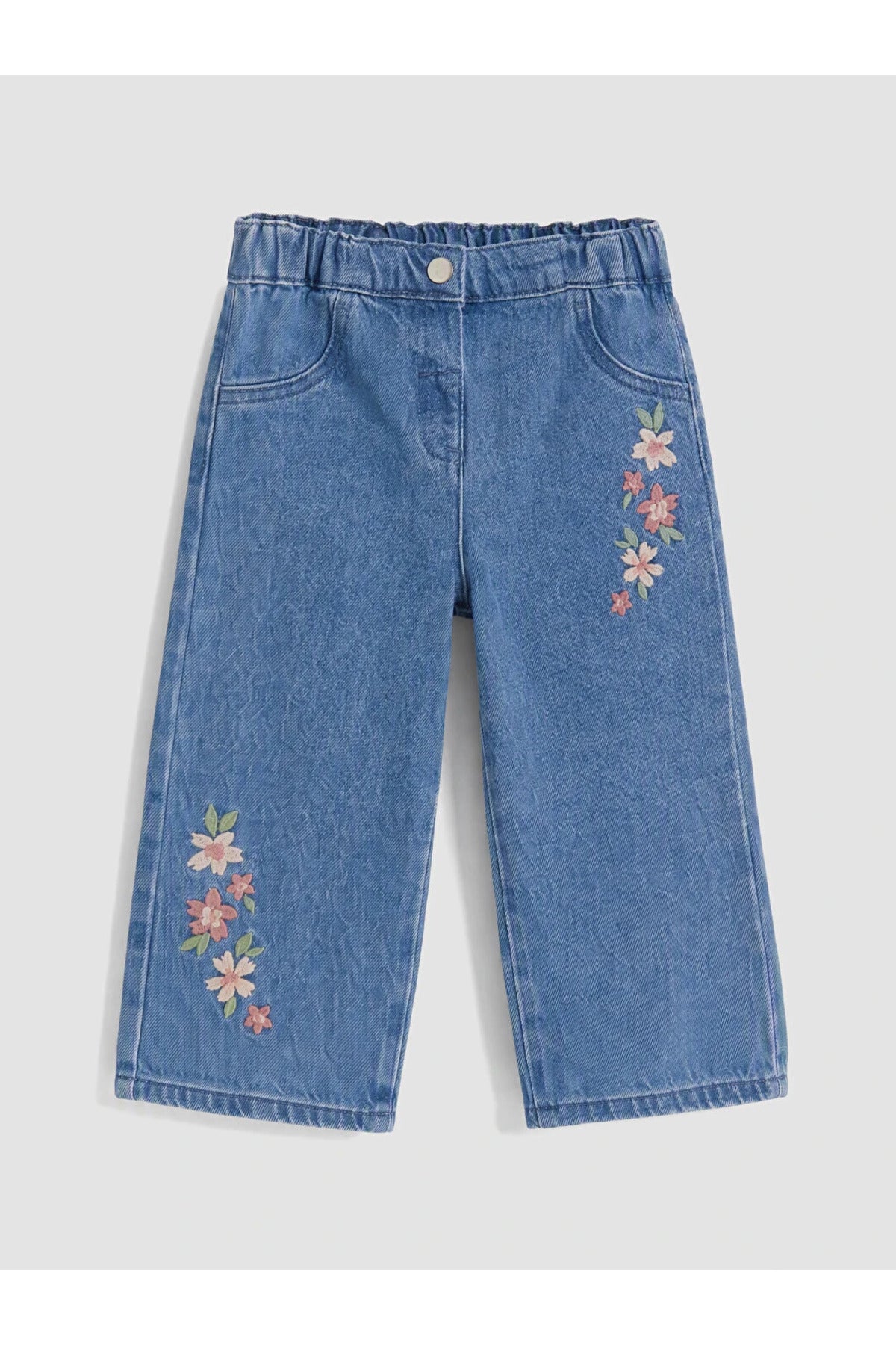 LC Waikiki Kız Bebek Dokuma Takım W6CP17B1 - Krem