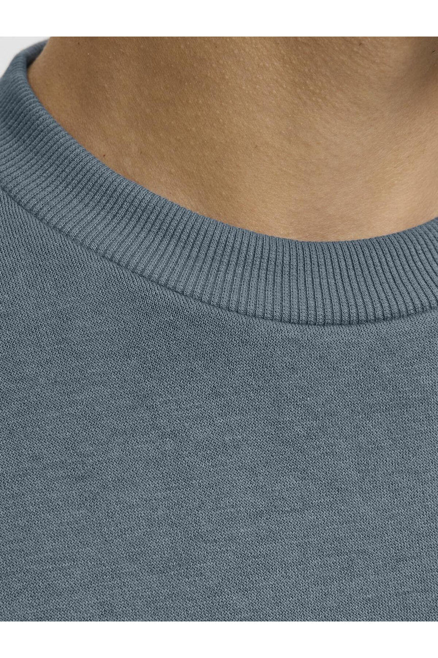 JACK&JONES JJEBRADLEY SWEAT CREW NOOS 12249341 - Mavi/ Gri