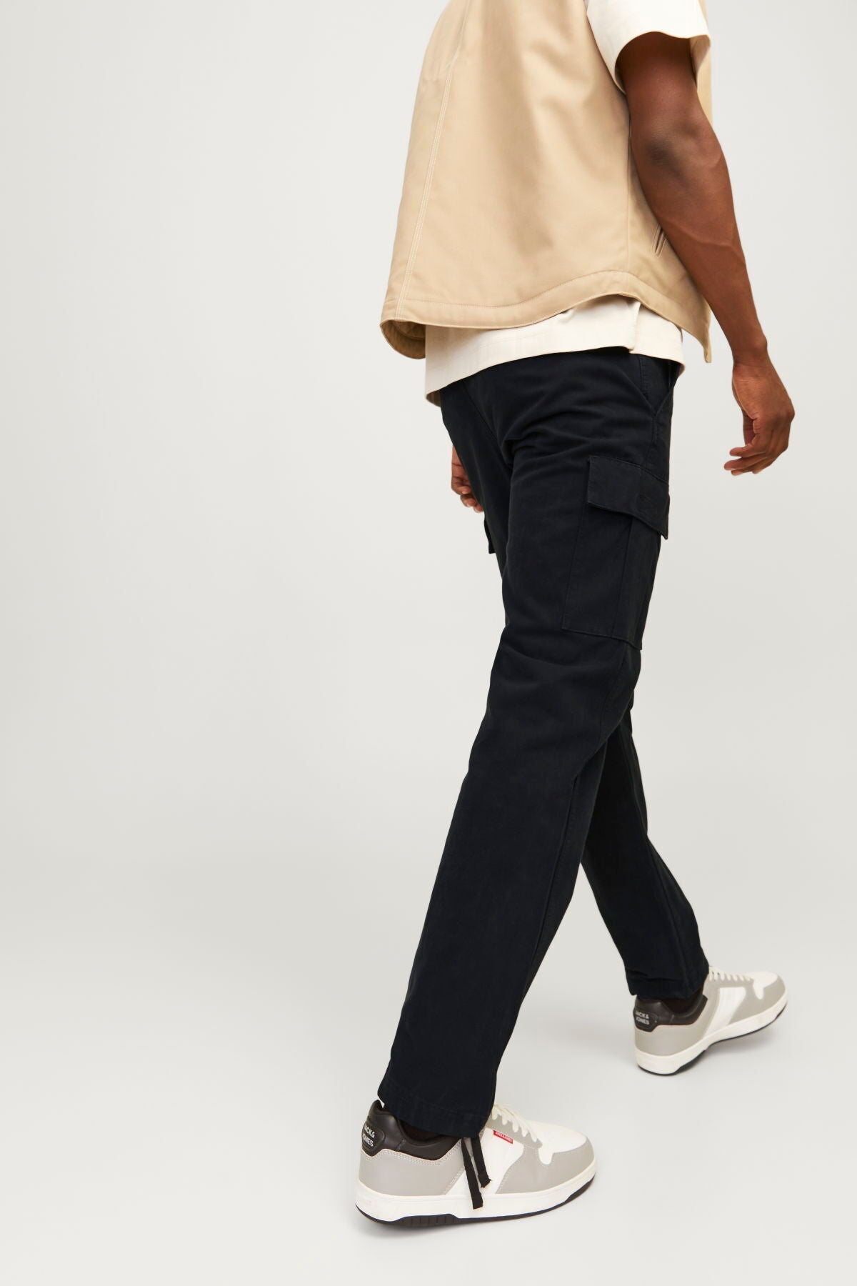 Jack & Jones Kane Barkley Erkek Kargo Pantolon 12258150 - Siyah