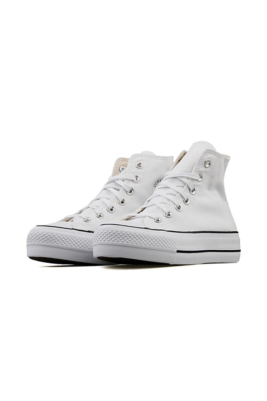 Converse Chuck Taylor All Star Lift Platform Unisex Sneaker - Beyaz Siyah Beyaz
