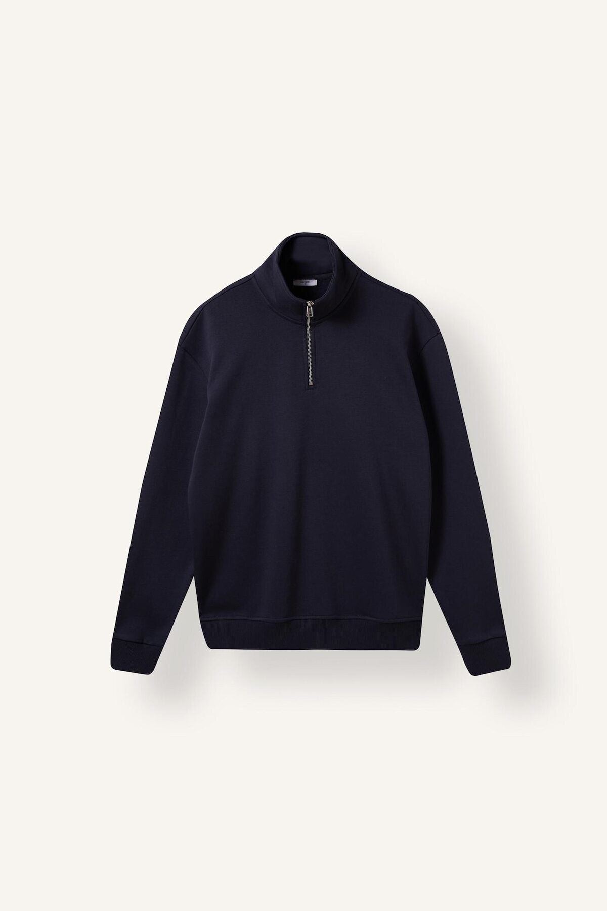 DeFacto Erkek Yarım Fermuarlı Sweatshirt X7405AZ - Koyu Lacivert