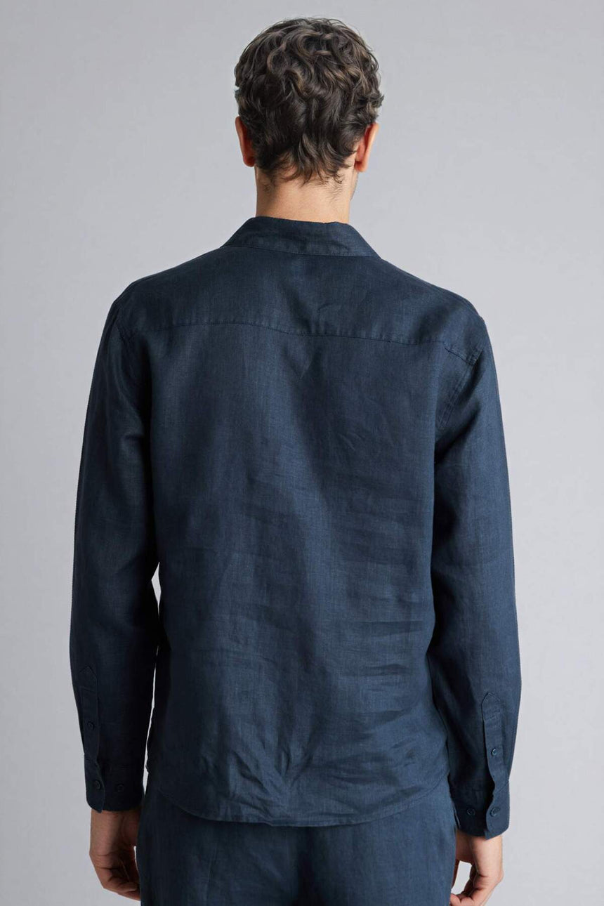 Defacto Erkek Woven Top C1825AX - Koyu Lacivert