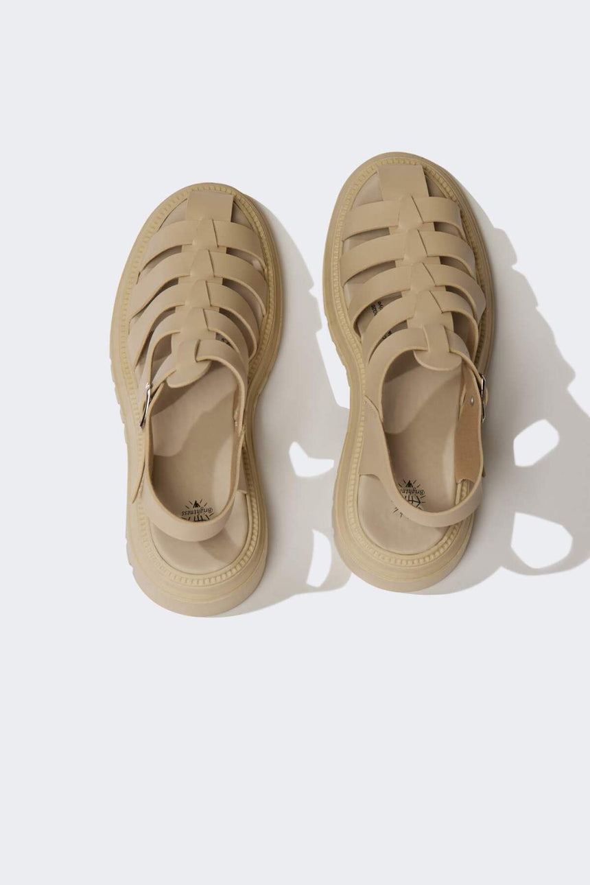 Defacto Kadın Sandals C3725Ax - Açık Kahve