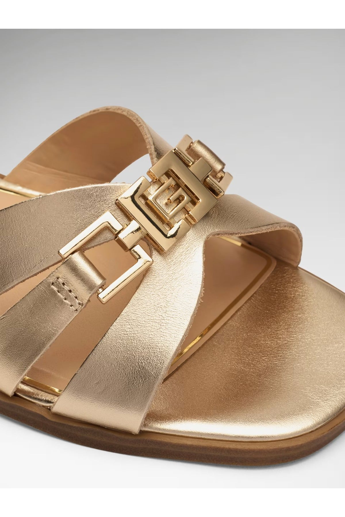 Guess Realla4 Kadın Terlik FLJREALEM19 - Koyu Mavi / Sarı / Yeşil