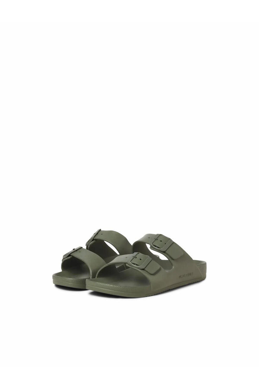 Jack & Jones Croxton Erkek Terlik 12204004 - Koyu Yeşil