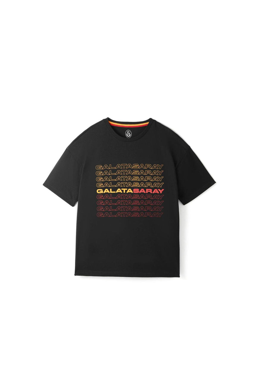 Galatasaray Erkek T-Shirt - Siyah