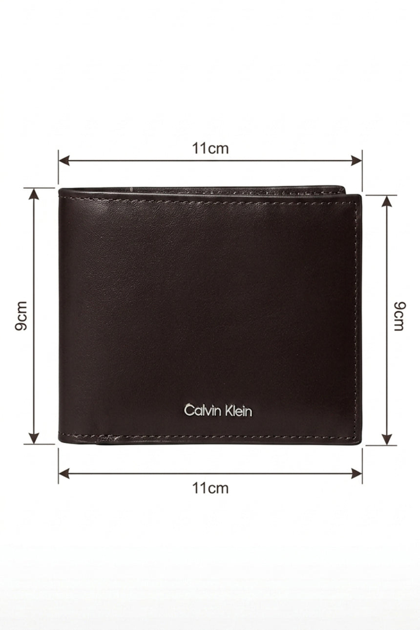 Calvin Klein Erkek RAISED BILL FOLD LV04D1225G - Kahverengi