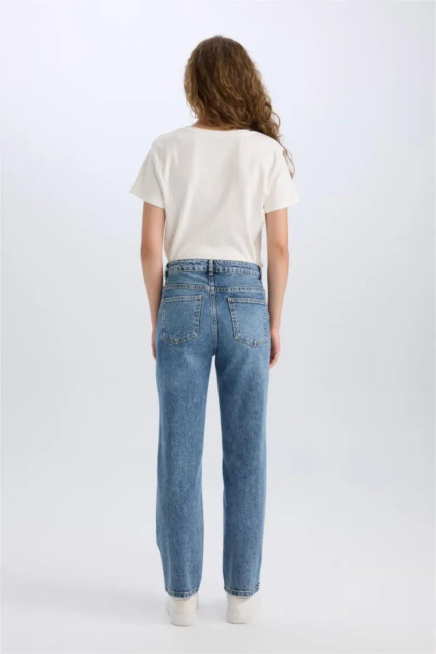 DeFacto Kadın Jean Pantolon D8155AX - Mavi
