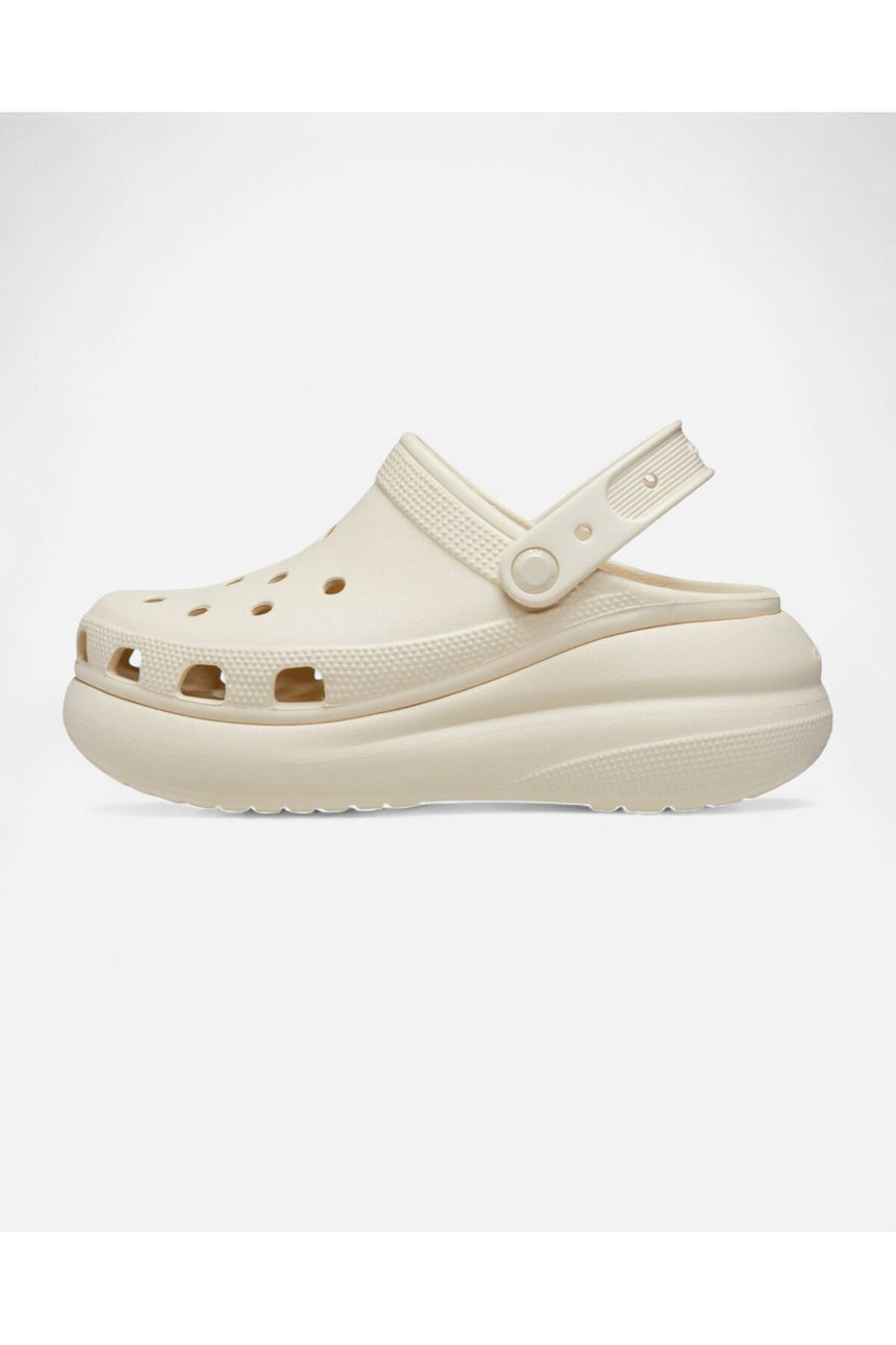 Crocs Unisex Crush Clog 207521 Terlik - Açık Krem
