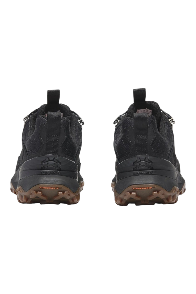 Sporline Timberland Motion Access siyah su geçirmez erkek spor ayakkabı arka görünümü
