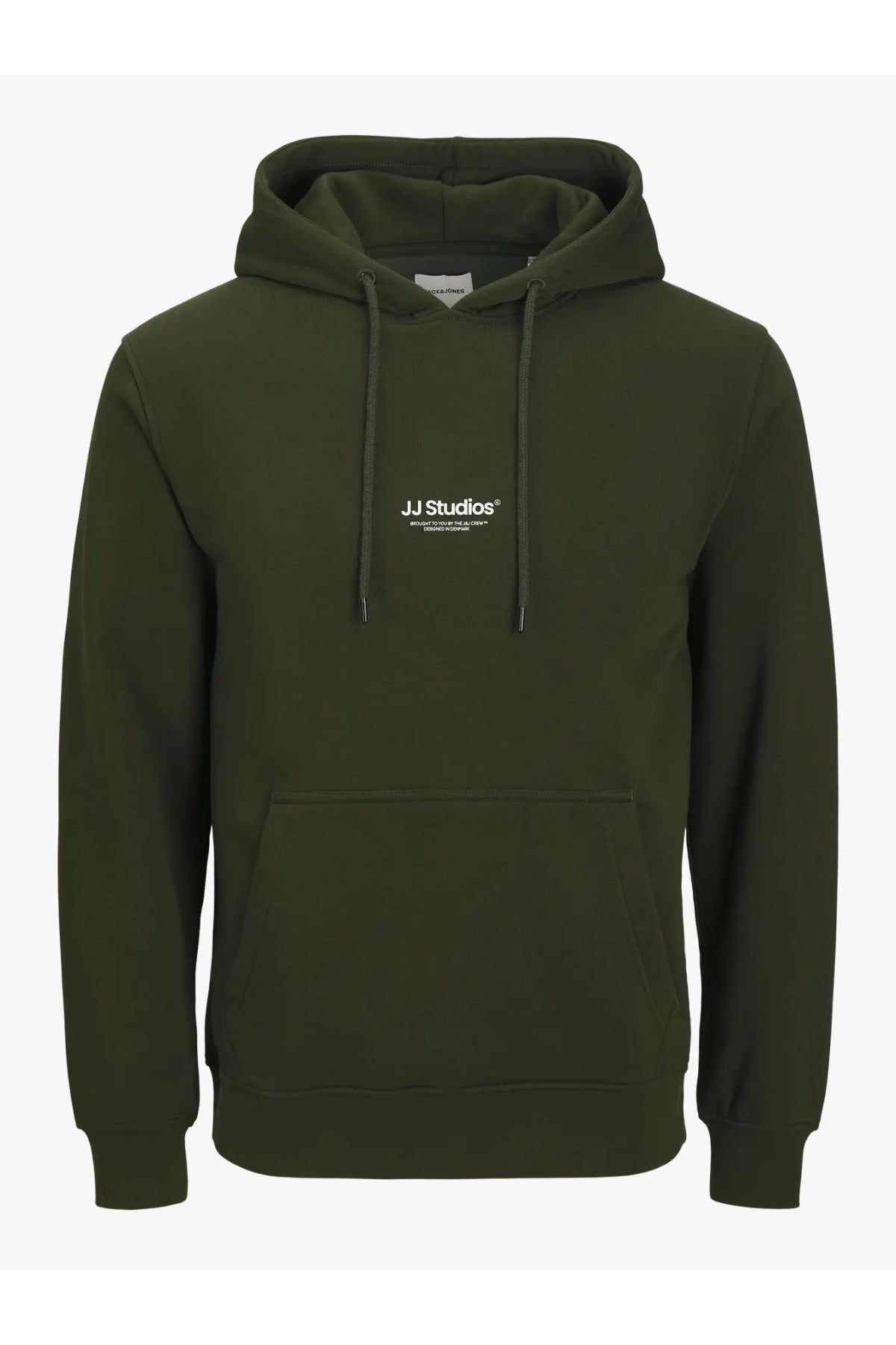 Jack & Jones Erkek Sweatshirt 12278789 - Koyu Yeşil