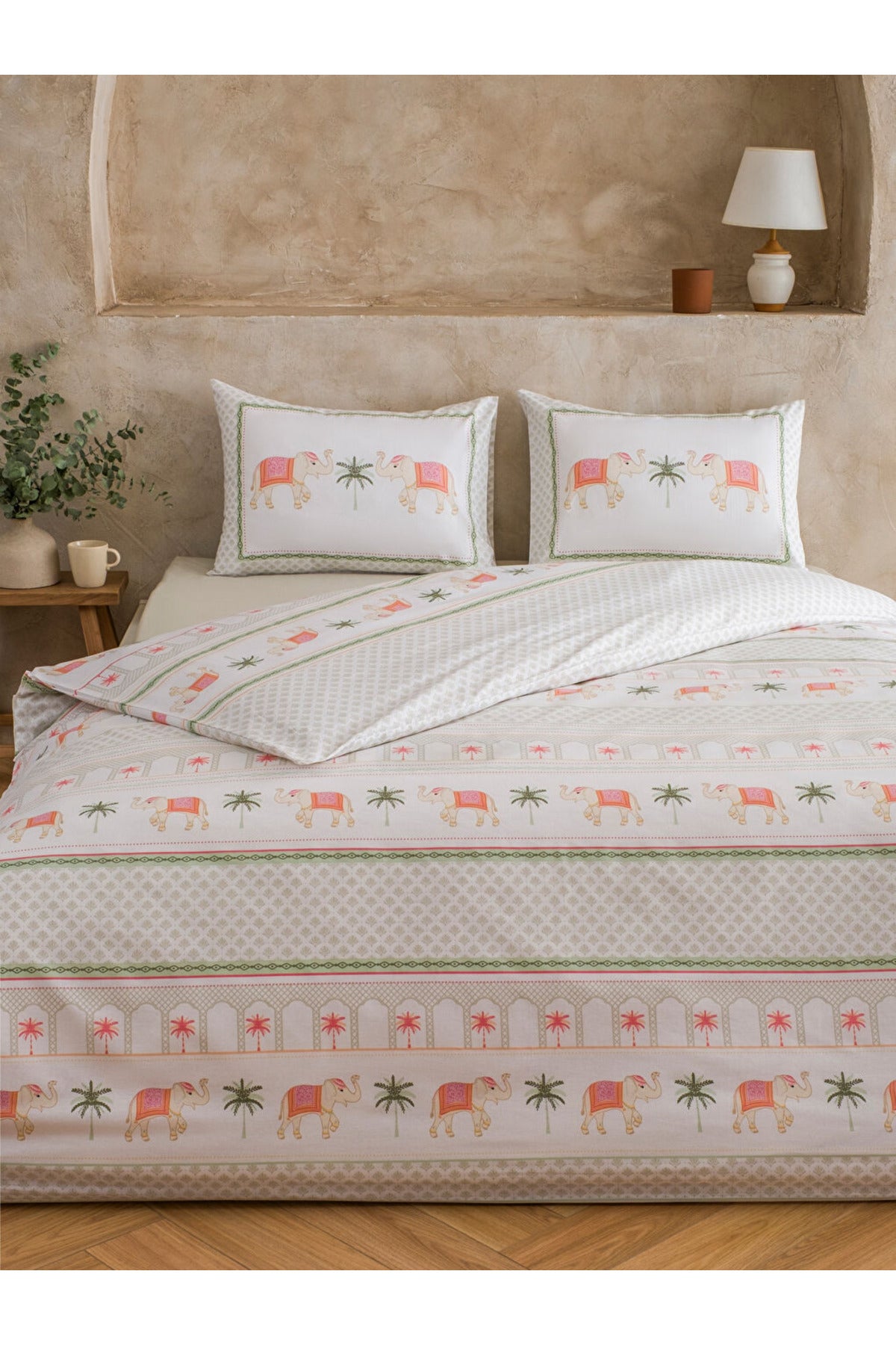 LC Waikiki Home Hayvan Desenli Çift Kişilik Nevresim Takımı S6GY67B8 - Karışık