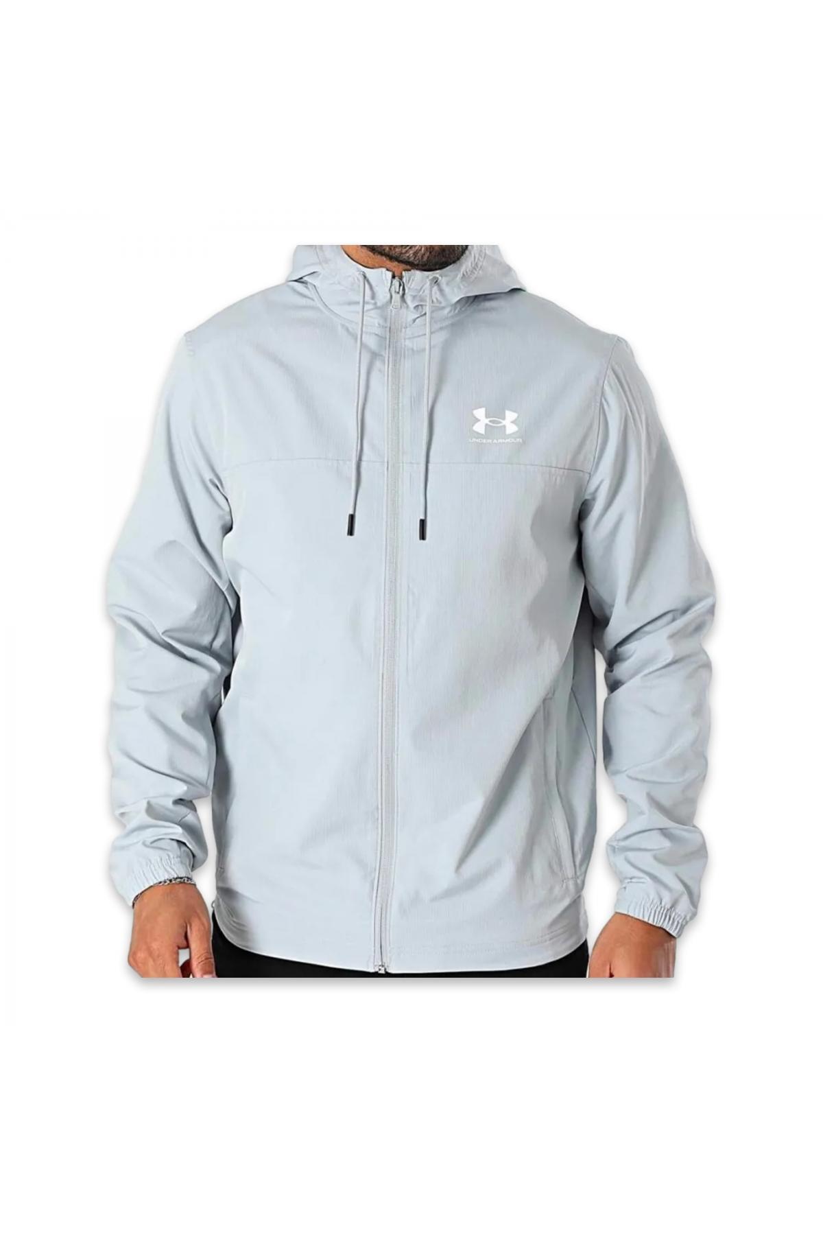 Under Armour Rival Woven Erkek Rüzgarlık 1390149 - Gri