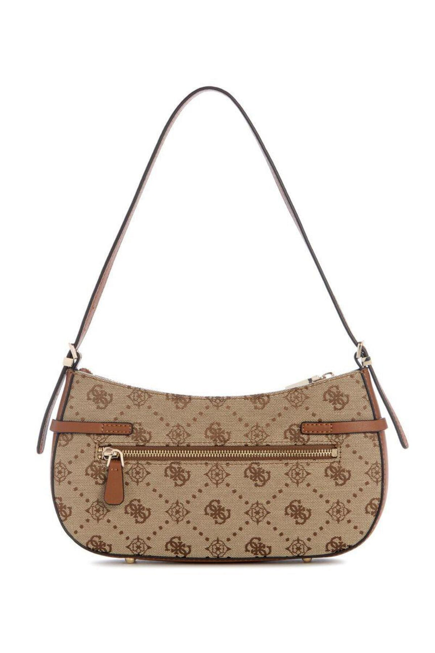 GUESS KADIN MELINDA LOGO SHOULDE HWJP9902170 - Açık Bej/ Kahverengi